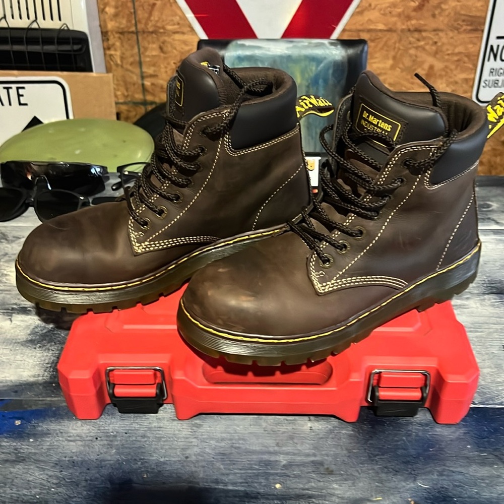 Doc Martens Industrial Steel Toe Boots